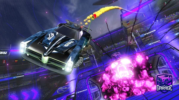 A Rocket League car design from Wesok