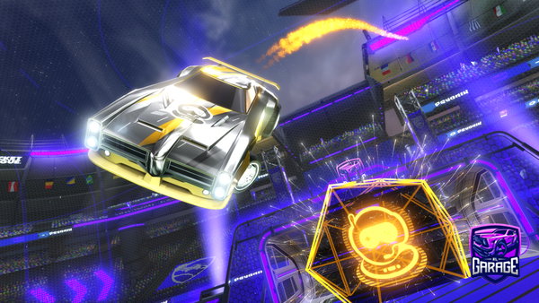 A Rocket League car design from soapysma