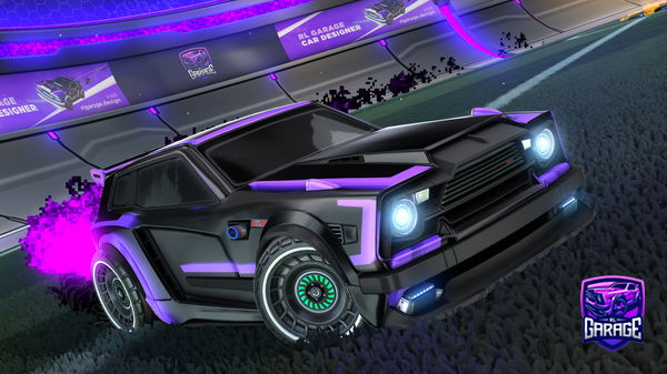 A Rocket League car design from FullWarrior