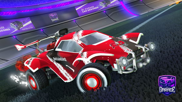 A Rocket League car design from squeak1234