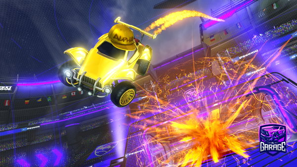 A Rocket League car design from CJMont12