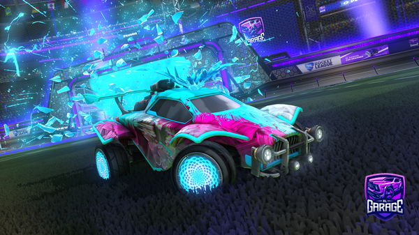 A Rocket League car design from Daea13000