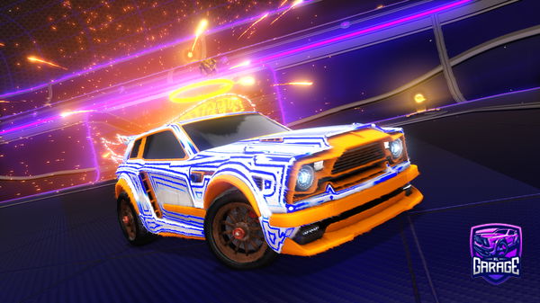A Rocket League car design from djahyll