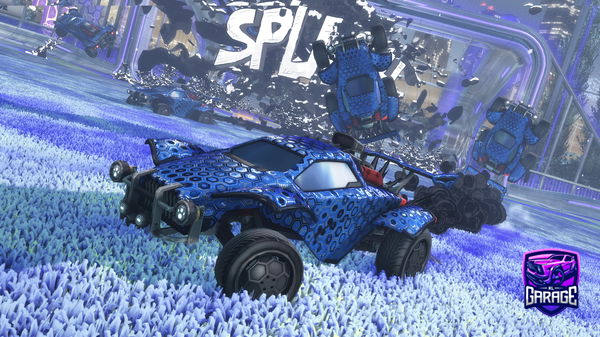 A Rocket League car design from LorenczPS5