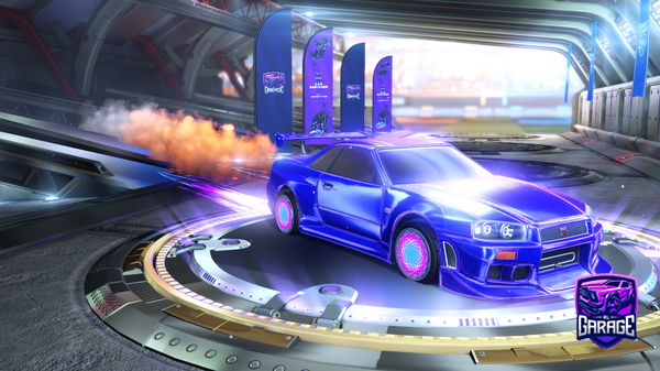 A Rocket League car design from Sirduckman21