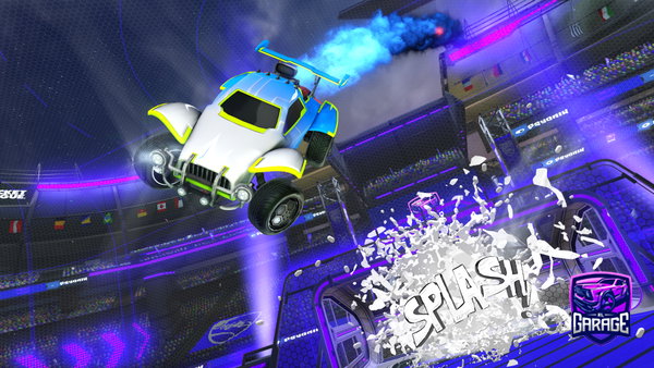 A Rocket League car design from Squidysquidysquid