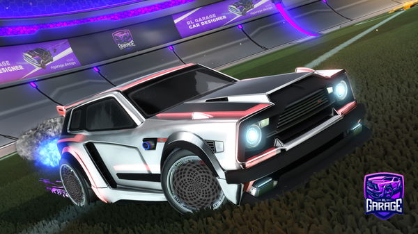 A Rocket League car design from BobLeSheten