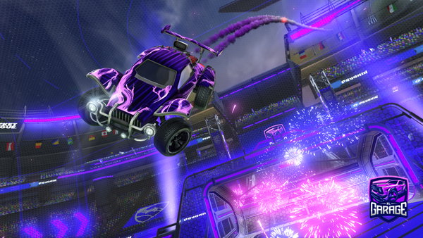 A Rocket League car design from Pap1k