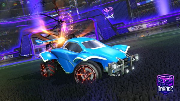 A Rocket League car design from Fchdjfhdfhdu