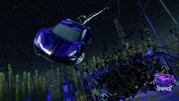 A Rocket League car design from Ieiejeje