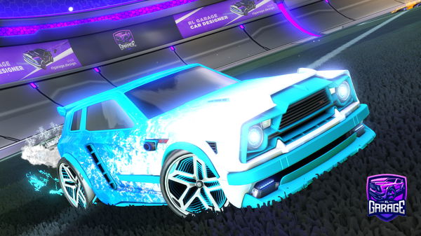 A Rocket League car design from 1cyEnd