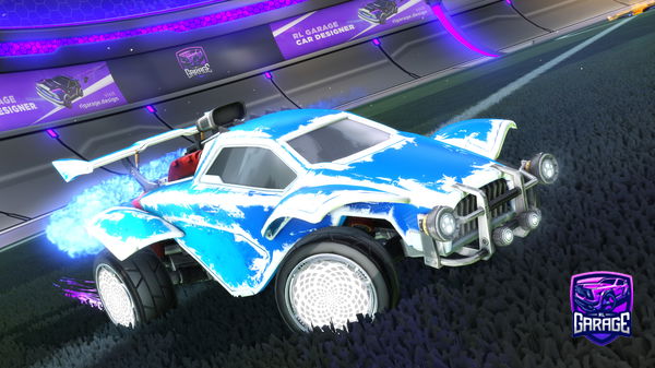 A Rocket League car design from KTPKlipz