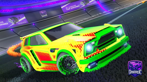A Rocket League car design from gavrad1000