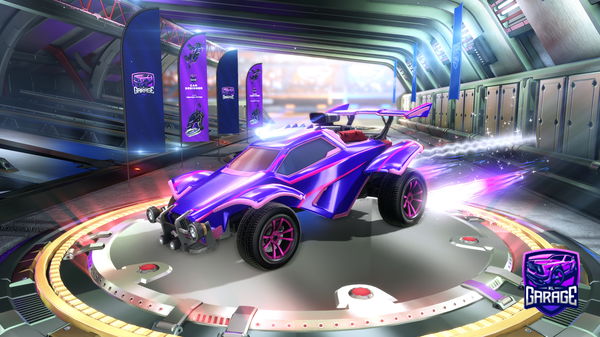A Rocket League car design from hottiemcshottie
