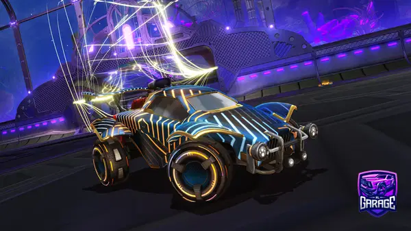 A Rocket League car design from CrspyChkn