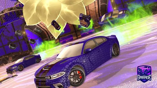 A Rocket League car design from trhm201111