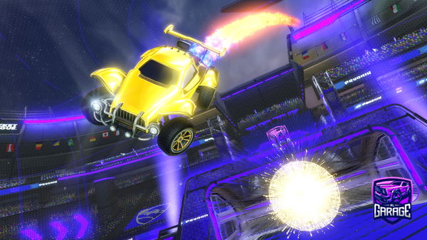 A Rocket League car design from Flxmes214