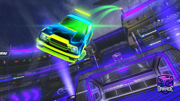 A Rocket League car design from Akky_pro