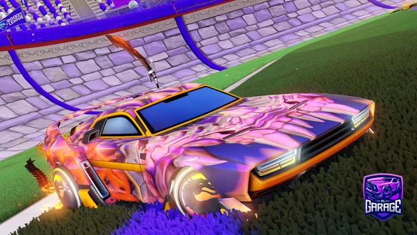 A Rocket League car design from irosario78