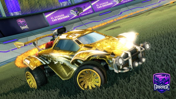 A Rocket League car design from GAMEFISH