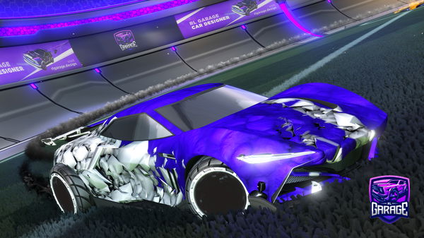A Rocket League car design from Coconutnl