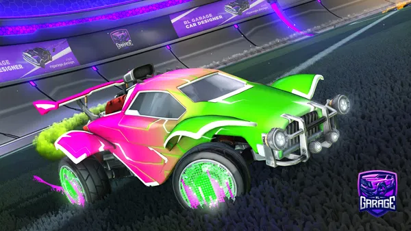 A Rocket League car design from Kaireaux