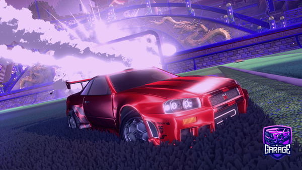 A Rocket League car design from Nitoxz_