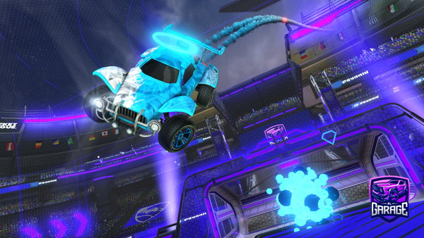 A Rocket League car design from NICO-SWITCH