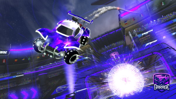 A Rocket League car design from VISION_hoTsam07