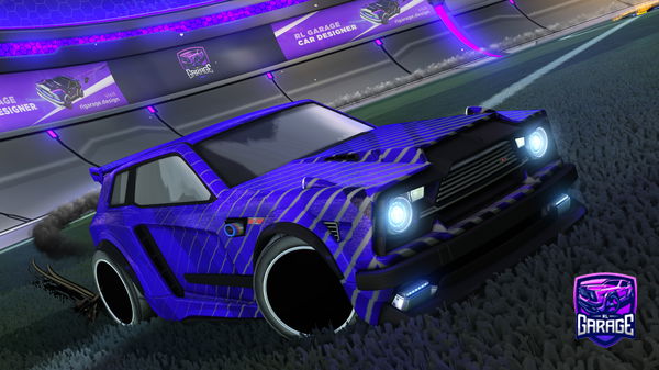 A Rocket League car design from Anasspeed