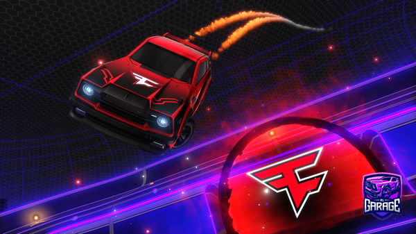 A Rocket League car design from Faze_zack2021