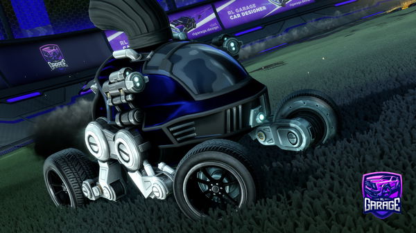 A Rocket League car design from OversizedPug