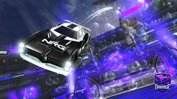 A Rocket League car design from RoadToBlackStandard