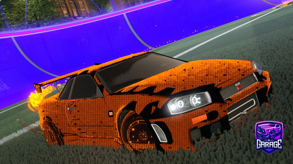 A Rocket League car design from SiciliaN