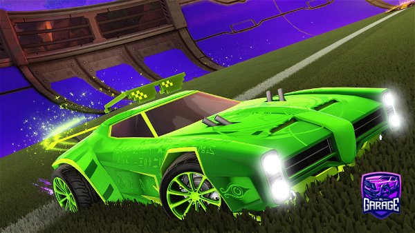 A Rocket League car design from SAVAGE1