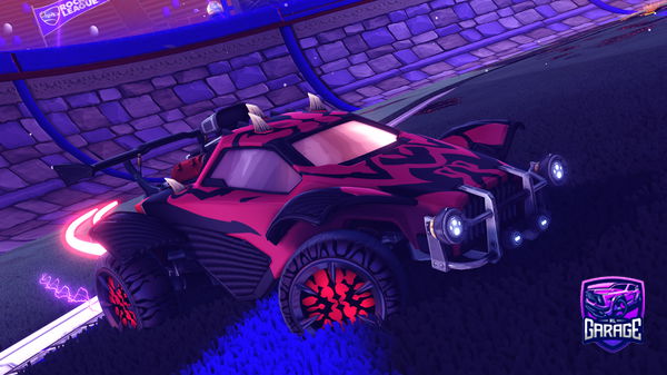 A Rocket League car design from Zacho7777