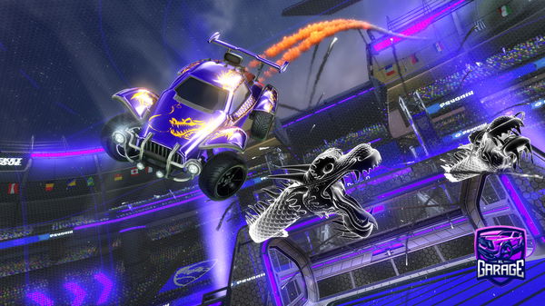 A Rocket League car design from Zglooooocz7