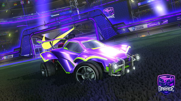 A Rocket League car design from squished_af