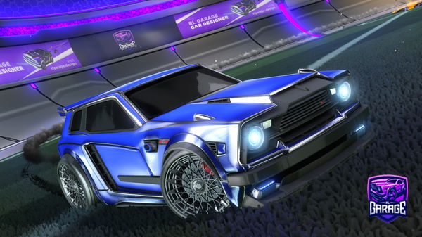 A Rocket League car design from moving_cupcake