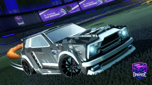 A Rocket League car design from korta