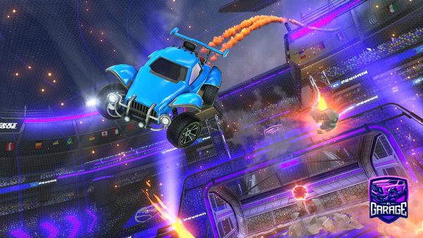 A Rocket League car design from metheard