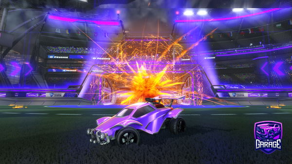 A Rocket League car design from Oreorian