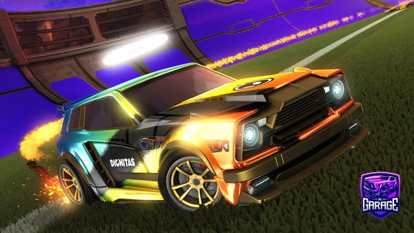 A Rocket League car design from Bud-u-like