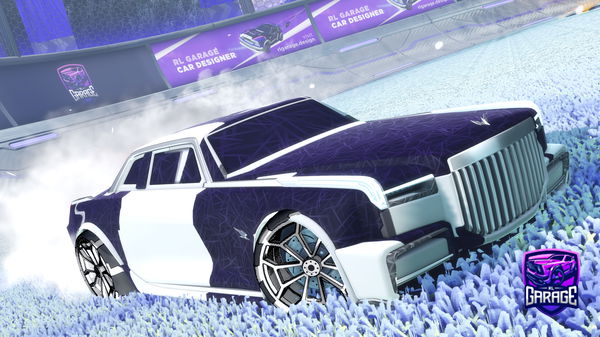 A Rocket League car design from glitchyrl