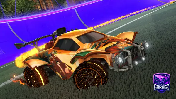 A Rocket League car design from GravityRushRaven