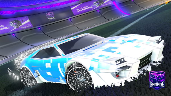 A Rocket League car design from JordanWasHere