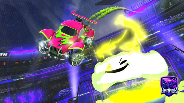 A Rocket League car design from YaYa314