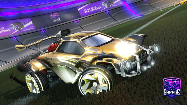 A Rocket League car design from Crism_Soccer