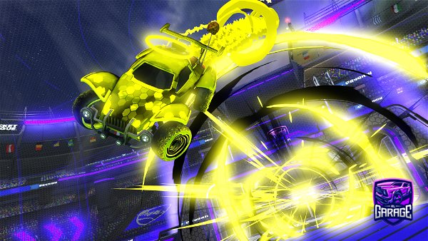 A Rocket League car design from Icecosmic