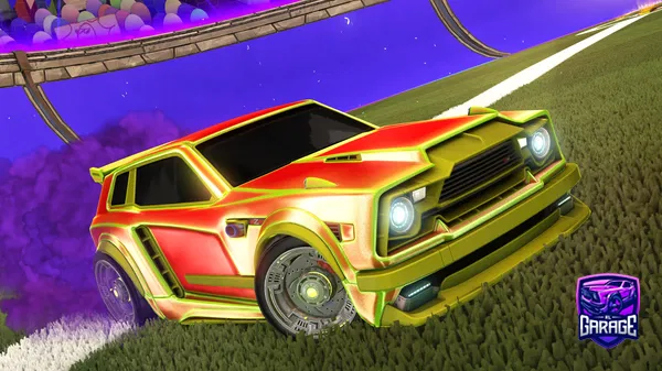 A Rocket League car design from Zeni4998